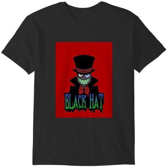 Discover The Villainous Black Hat Graphic T-Shirts