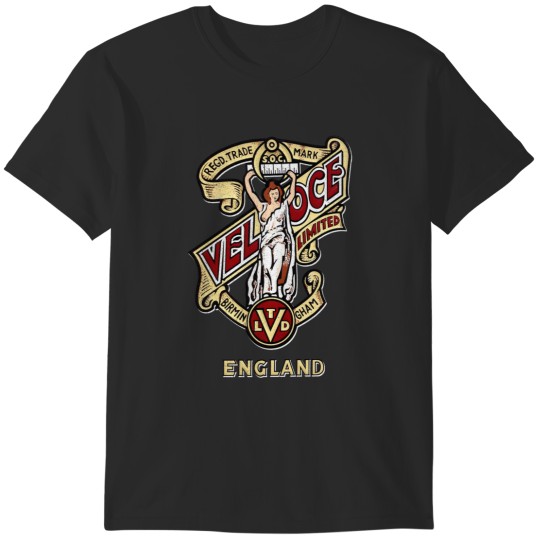 Discover british Motorcycle Emblem - Velocette T-Shirts