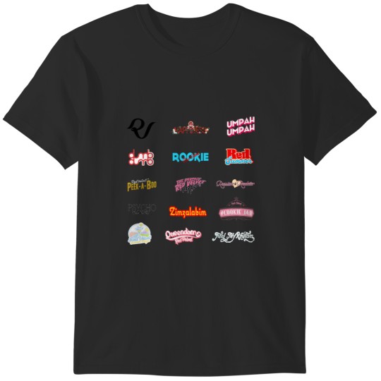 Discover RED VELVET s LOGO - all erasongs RED VELVET MERCH KPOP T-Shirts
