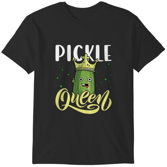 Discover Pickle Queen Shirt Cucumber Pickle Jar Funny T-Shirts