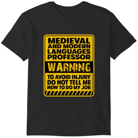 Discover Gift For Professor Medieval and Modern Languages Professor (2) T-Shirts