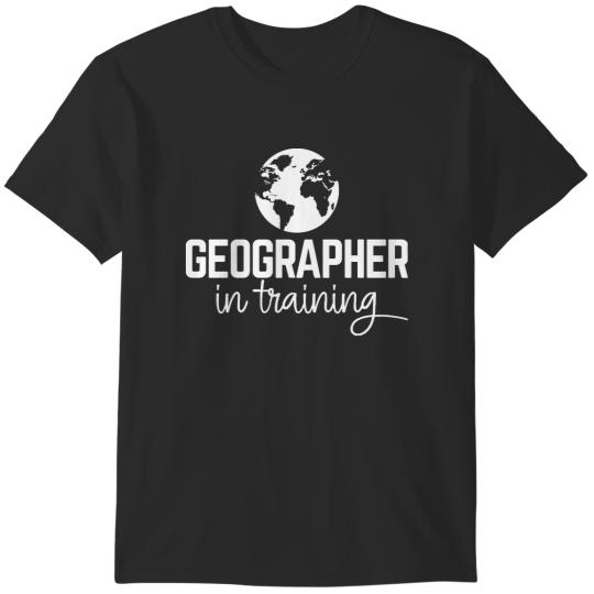 Discover Geography Geographer in Training T-Shirts