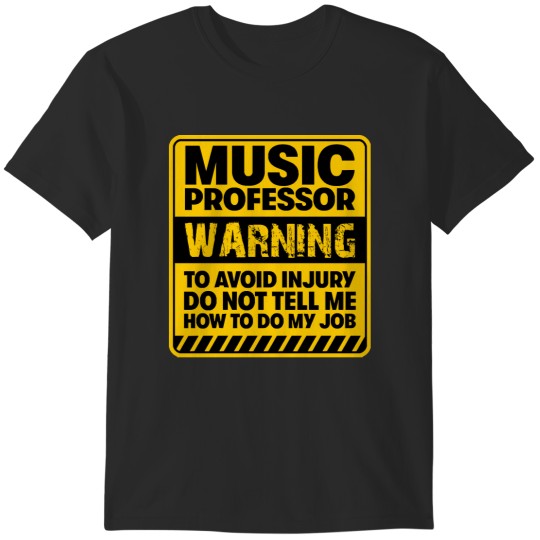 Discover Gift For Professor Music Professor (1) T-Shirts