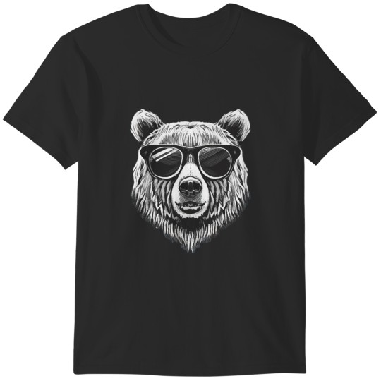 Discover Big bear with sunglasses T-Shirts
