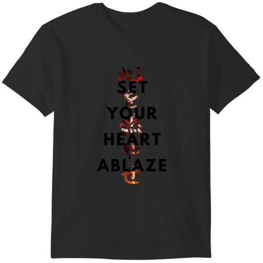 Discover Set Your Heart Ablaze T-Shirts