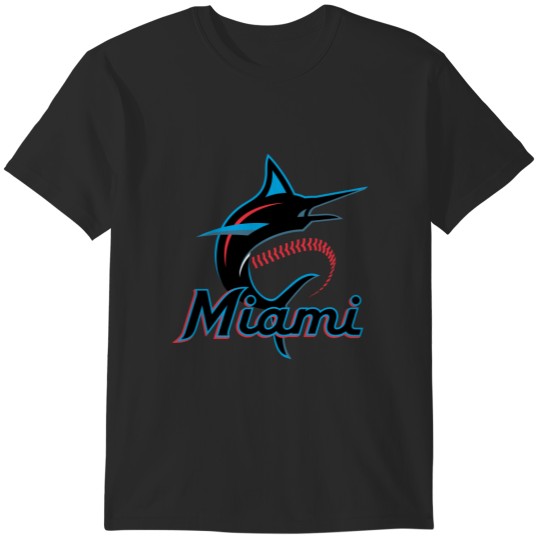 Discover The Miami Marlins Baseball Team T-Shirts