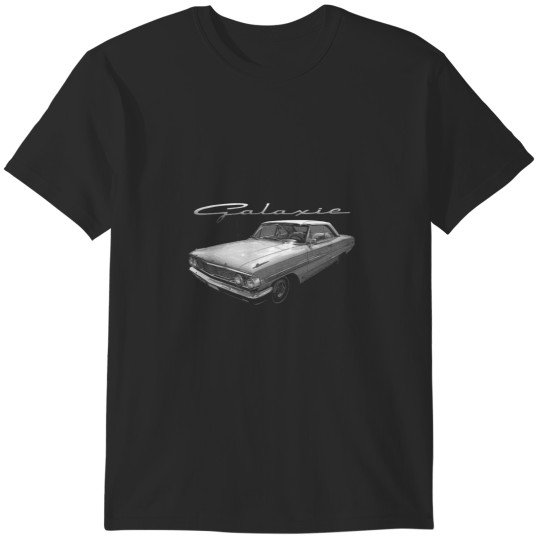 Discover 1964 Galaxie 500 WhiteGuysUnisex Tee Basic Novelty Tees Graphics Female Cotton Print T-Shirts