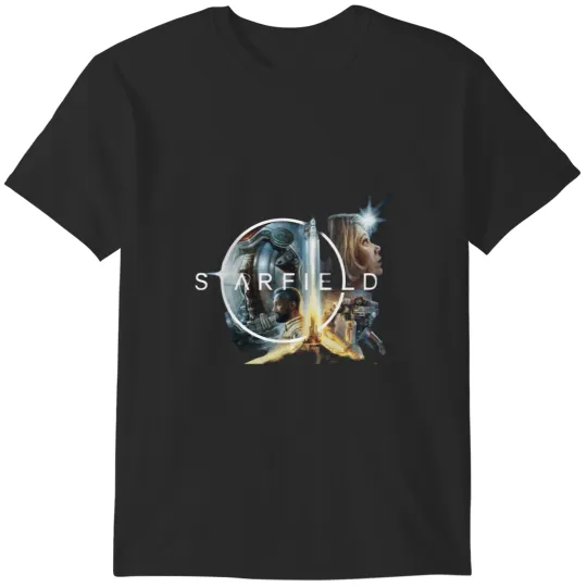 Discover Starfield New Video Game -Logo Project T-Shirts