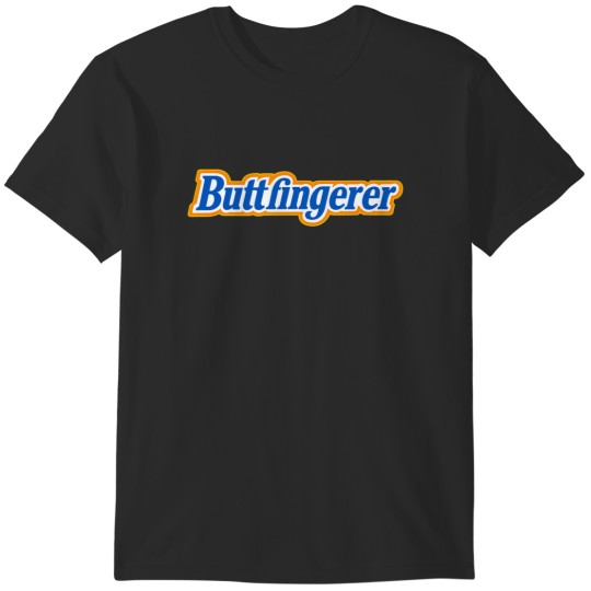 Discover Buttfingerer Gag Gift - Butt-Finger-er Funny Pun T-Shirts
