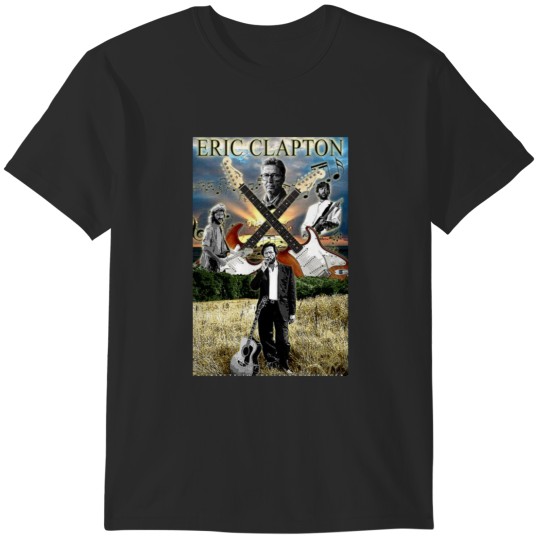 Discover Eric Clapton 1970s Style T-Shirts