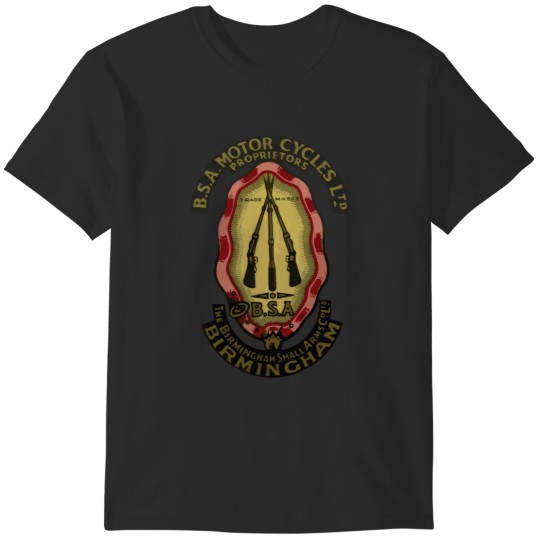 Discover BSA Motorcycles Logo T-Shirts