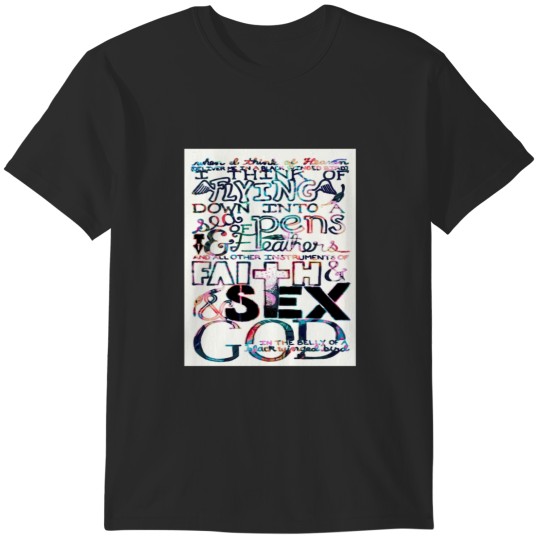 Discover Counting Crows Lyric Music T-Shirts