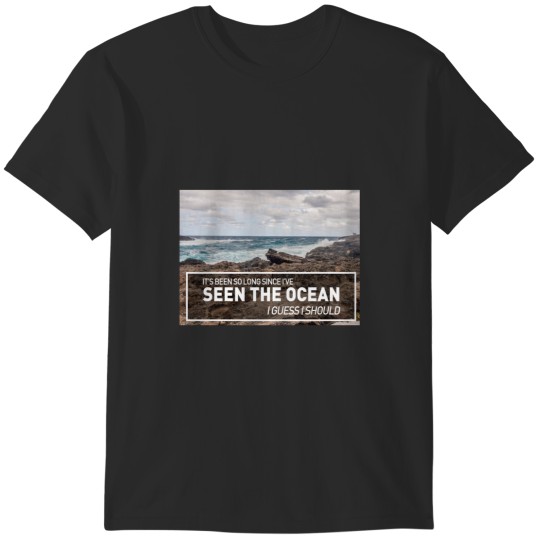 Discover A Long December  Counting Crows _quot_Its been so long since I've seen the ocean T-Shirts