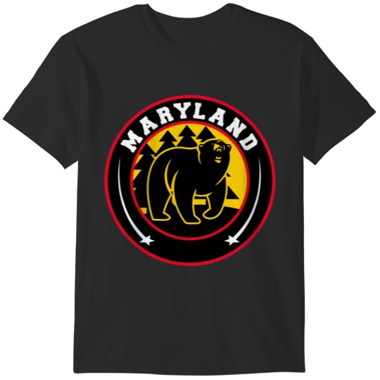 Discover Maryland Black Bears Hockey Club T-Shirts