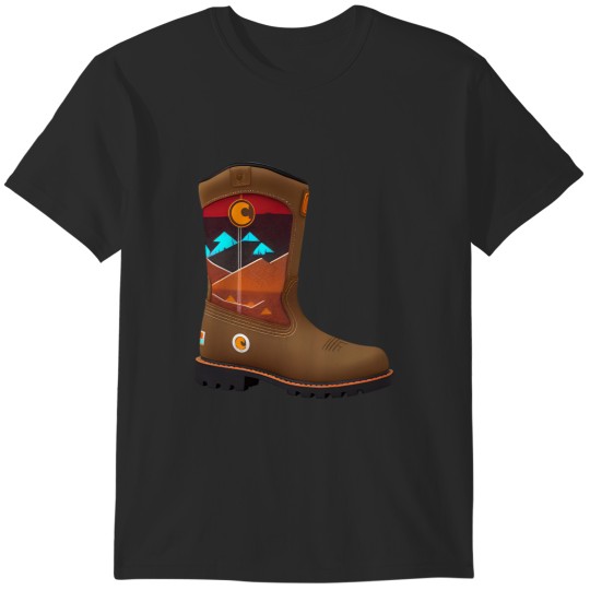Discover Cowboy Boot , Cow Boot T-Shirts