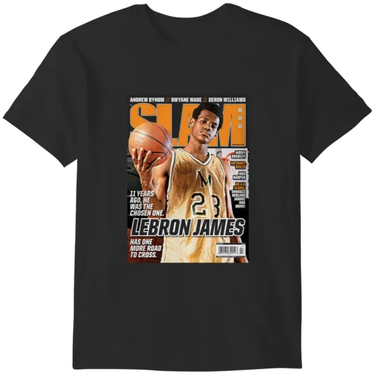Discover LeBron James - SLAM Magazine (1) T-Shirts