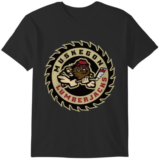Discover Muskegon Lumberjacks Hockey Club 1 T-Shirts