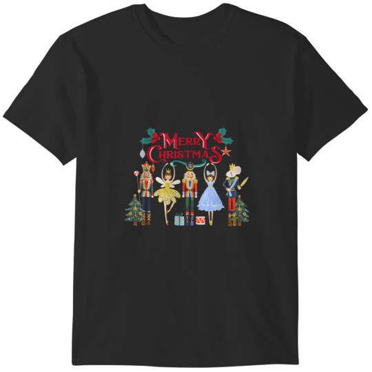 Discover Nutcracker Merry Xmas Sugar Plum Fairy Nutcracker Ballet T-Shirts
