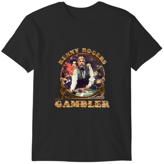 Discover The Gambler - Kenny Rogers 005 T-Shirts