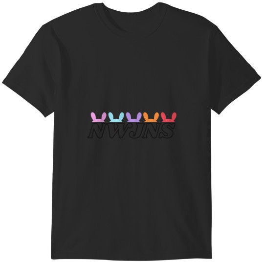 Discover NWJNS Bunnies, New Jeans Logo and Mascot Bunny, Kpop NewJeans Merch, Ditto T-Shirts