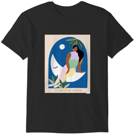 Discover Over The Moon Long T-Shirts