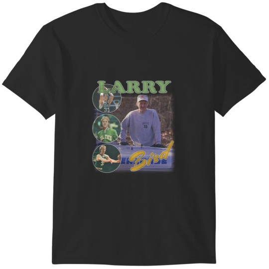 Discover Larry Bird Vintage 90s Rap Tee T-Shirts