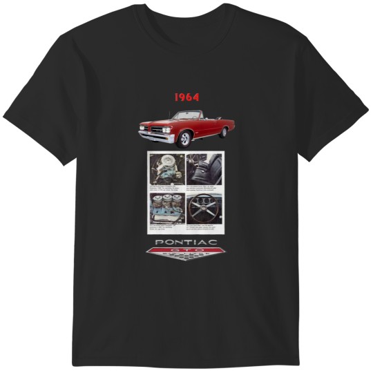 Discover 1964 GTO CONVERTIBLEcotton tee T-Shirts