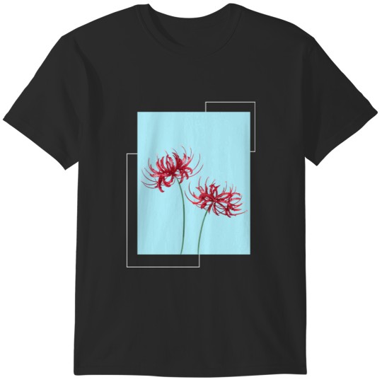 Discover Red Spider Lily Lycoris Recoil  Fanart Lycoris Radiata Death Flower In ift T-Shirts
