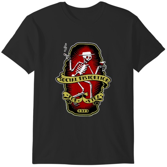 Discover Social Distortion 1979 Por Vida T-Shirts
