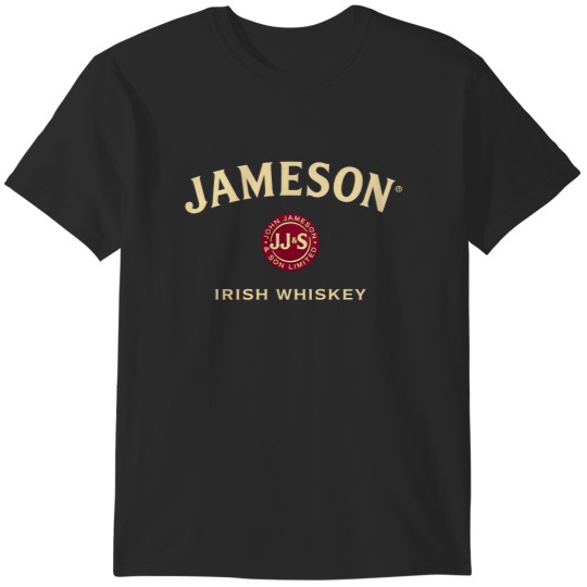 Discover Jameson Irish Whiskey Logo Generic Black T-Shirts
