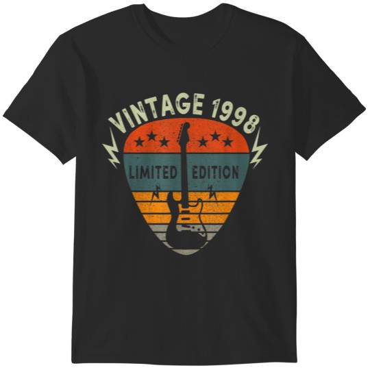 Discover 24 Years Old Vintage 1998 Limited Edition 24th Birthday T-Shirts