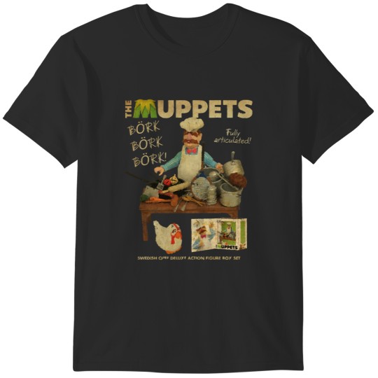 Discover VINTAGE - Swedish Chef Action figure T-Shirts