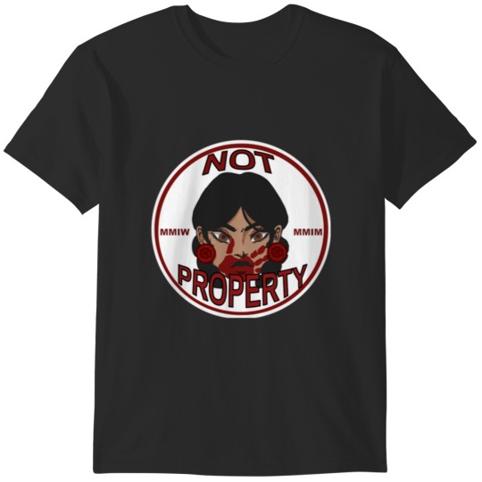 Discover Not Property - MMIP Logo T-Shirts