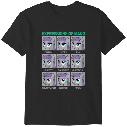 Discover Expressions Of Maud Pie Sister Of Pinkie Pie My Little Pony Mlp Character Friendship Is Magic Gift I T-Shirts