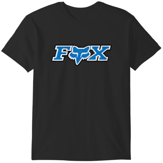 Discover Fox logo racing T-Shirts