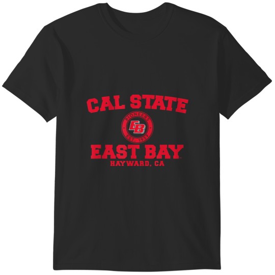 Discover cal state east bay csueb pioneers circle logo T-Shirts