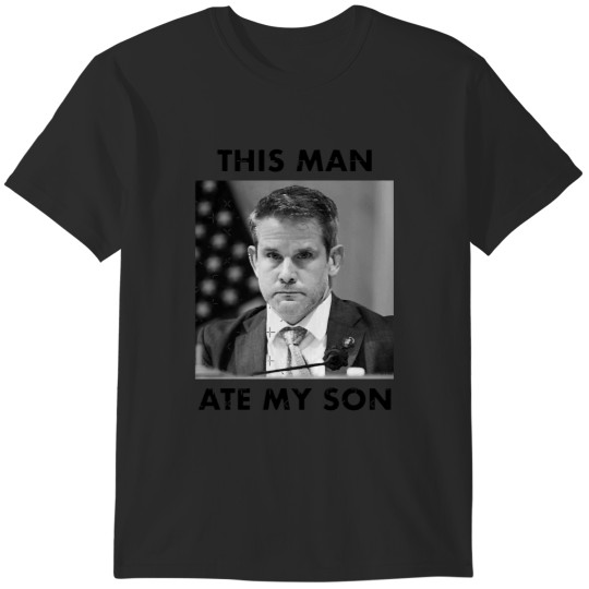 Discover Rep Adam Kinzinger Funny This Man Ate My Son Meme Classic T-Shirts