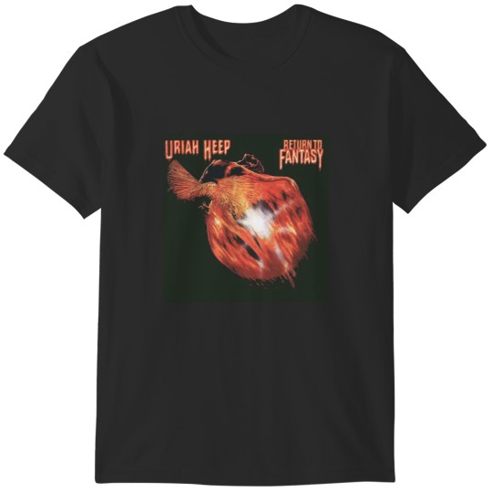 Discover Music Vintage Uriah Rock Band Heep Cool Graphic Gift T-Shirts