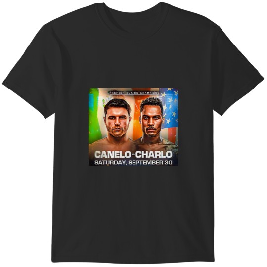 Discover Canelo vs Charlo T-Shirts