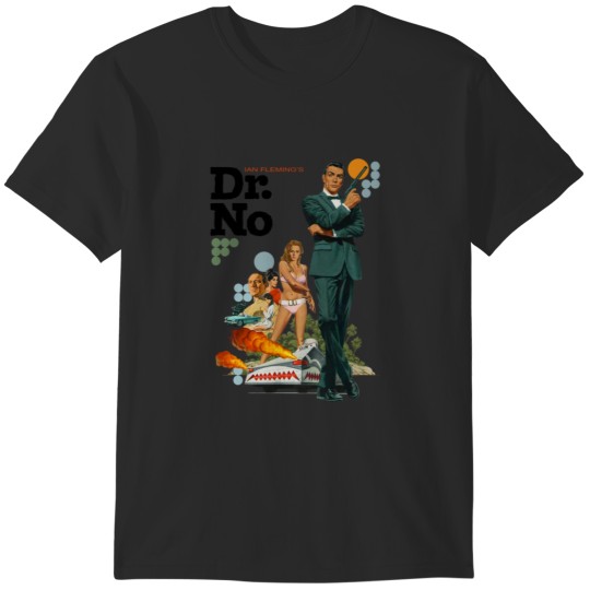 Discover James Bond Dr.No V2 T shirt Vintage Movie T-Shirts