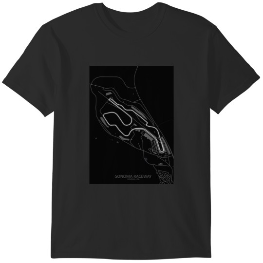 Discover Sonoma Raceway T-Shirts