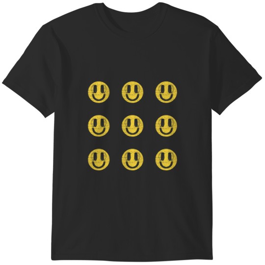 Discover Melting Smile Headphone EDM Music Festival T-Shirts