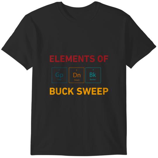 Discover elements of 2 gp gap 3 dn down 4 bk backer buck sweep T-Shirts