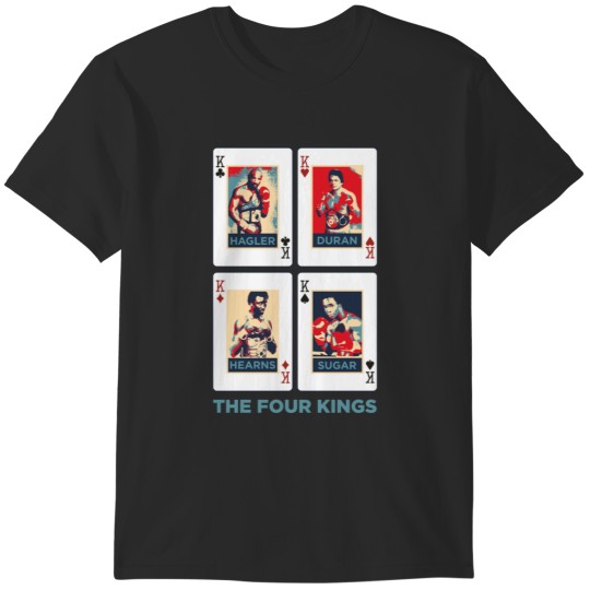 Discover Boxing - The Four Kings T-Shirts