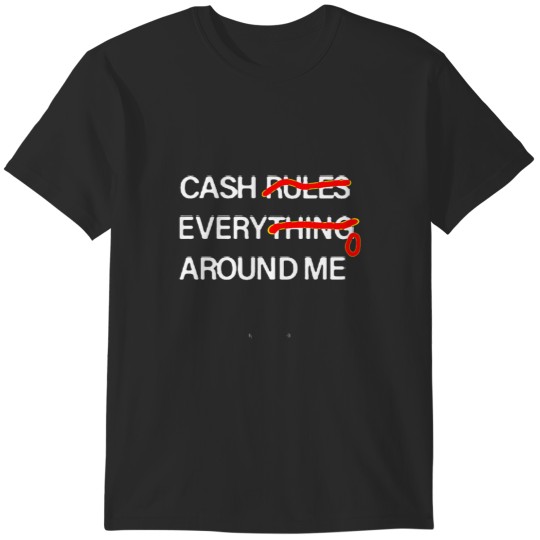 Discover Wu-Tang CREAM Cash Rules 90s Rap Hip Hop Vintage 003 T-Shirts