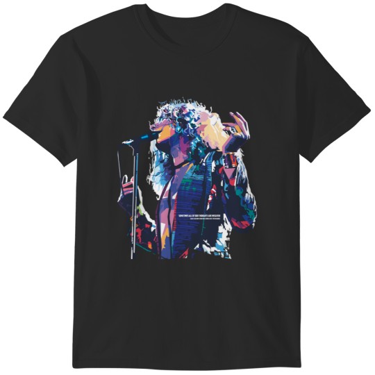 Discover Robert Plant Robert Plant in WPAP style T-Shirts