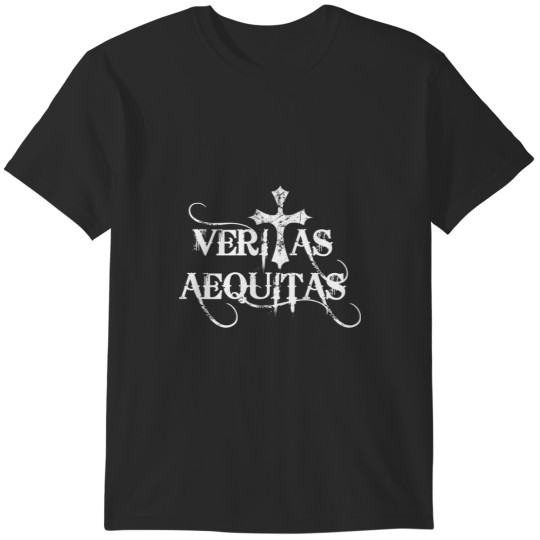 Discover Veritas Aequitas (truth and justice) T-Shirts