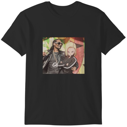 Discover Android 18 feat. Snoop Dogg T-Shirts