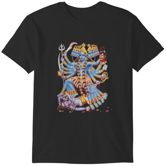 Discover Kali, Kalika or Shyama Hindu Goddess T-Shirts