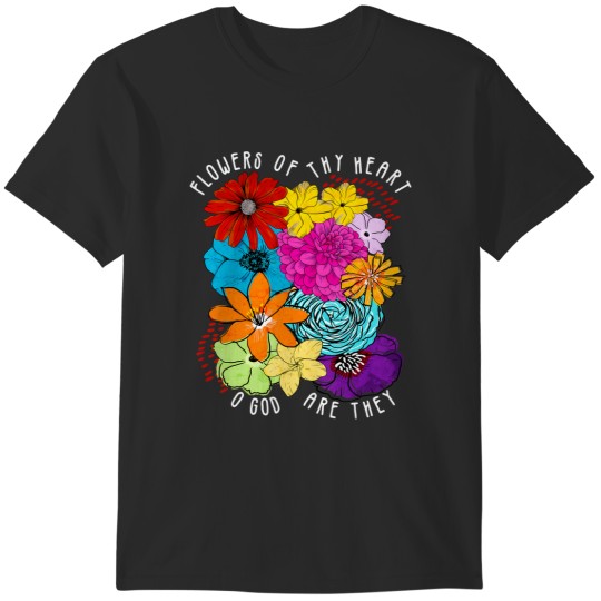 Discover flowers of thy heart godspell musical theatre T-Shirts